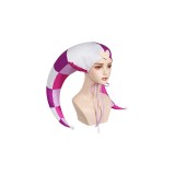 Helluva Boss Fizzarolli Hazbin Hotel Purple Headgear Accessories Cosplay Costume Halloween Carnival