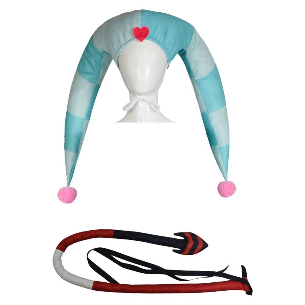 Helluva Boss Fizzarolli Green Fullset Cosplay Costume Halloween Carnival Outfit