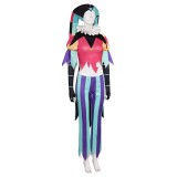 Helluva Boss Fizzarolli Clown Full Set Hazbin Hotel Suit Cosplay Costume Halloween Carnival Outfit