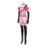 Helluva Boss Beelzebub Women Pink Cosplay Costume Halloween Carnival Outfit