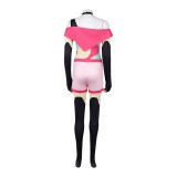 Helluva Boss Beelzebub Women Pink Cosplay Costume Halloween Carnival Outfit