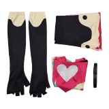 Helluva Boss Beelzebub Women Pink Cosplay Costume Halloween Carnival Outfit