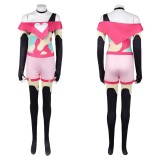 Helluva Boss Beelzebub Women Pink Cosplay Costume Halloween Carnival Outfit