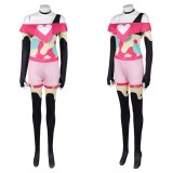 Helluva Boss Beelzebub Women Pink Cosplay Costume Halloween Carnival Outfit