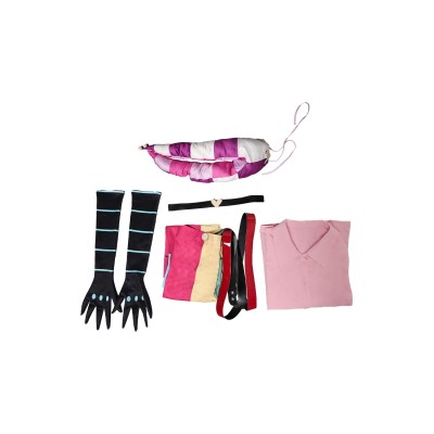 Helluva Boss 2024 Hazbin Hotel Fizzarolli Women Pink Suit Cosplay Costume Halloween Carnival Outfit