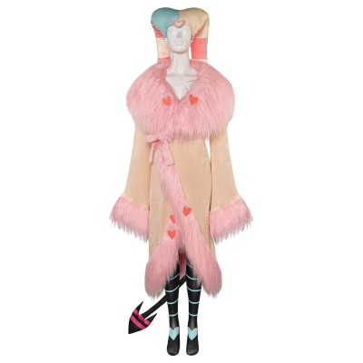 Helluva Boss 2 Hazbin Hotel Fizzarolli Women Nightgown Set Suit Cosplay Costume Halloween Carnival Outfit