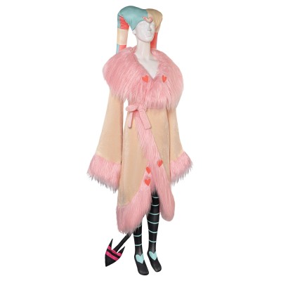 Helluva Boss 2 Hazbin Hotel Fizzarolli Women Nightgown Set Suit Cosplay Costume Halloween Carnival Outfit