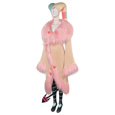 Helluva Boss 2 Hazbin Hotel Fizzarolli Women Nightgown Set Suit Cosplay Costume Halloween Carnival Outfit