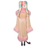 Helluva Boss 2 Hazbin Hotel Fizzarolli Women Nightgown Set Suit Cosplay Costume Halloween Carnival Outfit