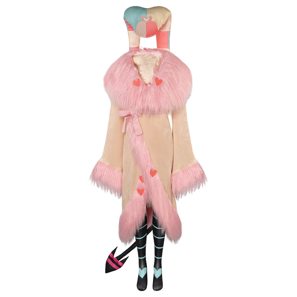 Helluva Boss 2 Hazbin Hotel Fizzarolli Women Nightgown Set Suit Cosplay Costume Halloween Carnival Outfit