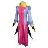 Helluva Boss 2 Hazbin Hotel Fizzarolli Women Clown Suit Cosplay Costume Halloween Carnival Outfit