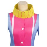 Helluva Boss 2 Hazbin Hotel Fizzarolli Women Clown Suit Cosplay Costume Halloween Carnival Outfit