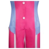 Helluva Boss 2 Hazbin Hotel Fizzarolli Women Clown Suit Cosplay Costume Halloween Carnival Outfit