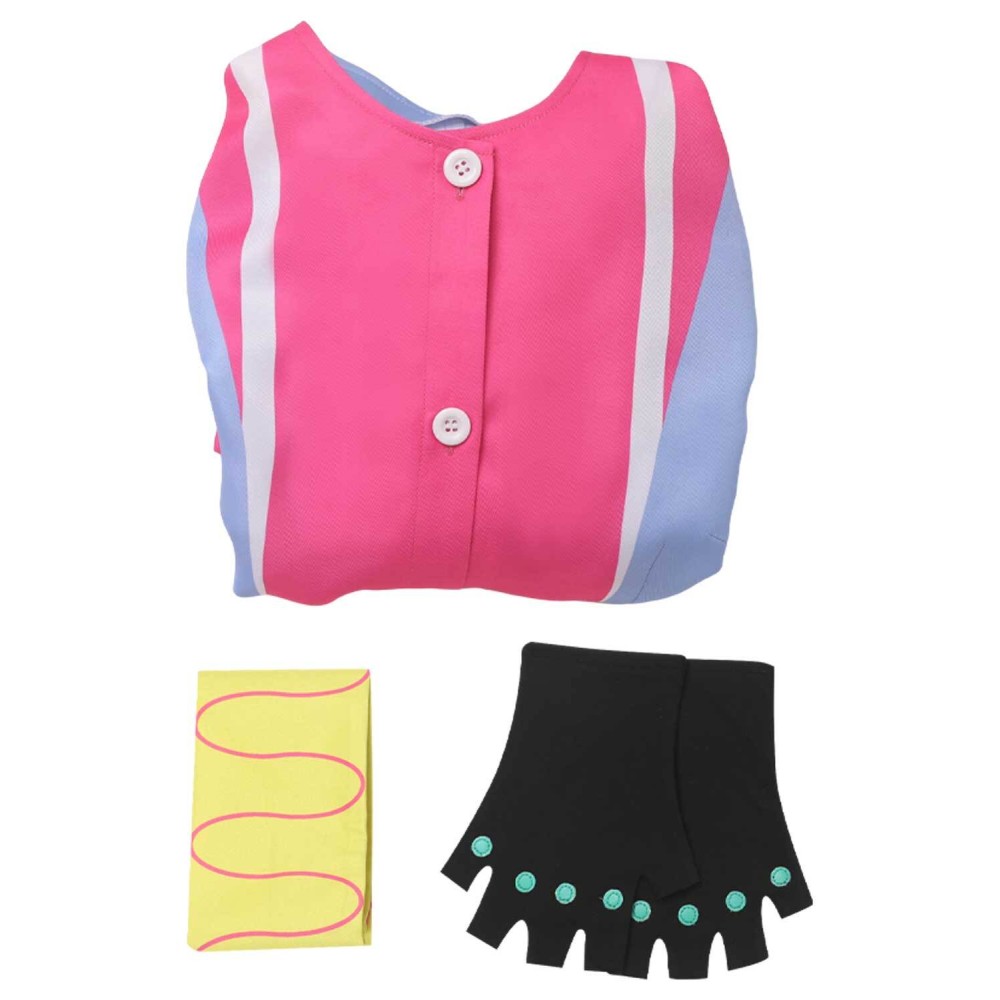 Helluva Boss 2 Hazbin Hotel Fizzarolli Women Clown Suit Cosplay Costume Halloween Carnival Outfit