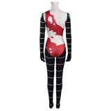 Helluva Boss 2 Fizzarolli Hazbin Hotel Women Printed Jumpsuit Suit Cosplay Costume Halloween Carnival Outfit