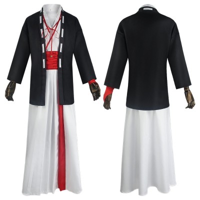 Hell's Paradise Touma Aza Party Disguise Suit Cosplay Costume Halloween Carnival