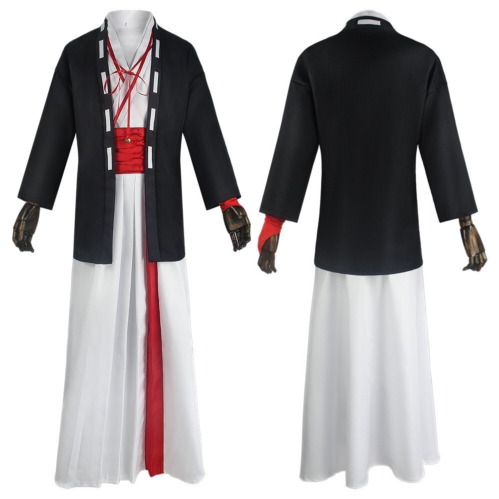 Hell's Paradise Touma Aza Party Disguise Suit Cosplay Costume Halloween Carnival