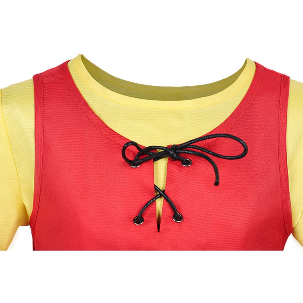 Heidi Girl of the Alps Heidi Kids Children Pink Dress Party Cosplay Costume Halloween Carnival