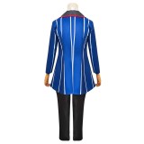Hazbin Hotel Vox TV Devil Full Set Suit Cosplay Costume Halloween Carnival Outfit