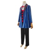 Hazbin Hotel Vox TV Devil Full Set Suit Cosplay Costume Halloween Carnival Outfit