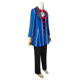 Hazbin Hotel Vox TV Devil Full Set Suit Cosplay Costume Halloween Carnival Outfit