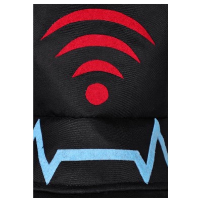Hazbin Hotel Vox Hat Cap Accessories Cosplay Costume Halloween Carnival