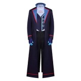 Hazbin Hotel Vox Blue Cosplay Costume Halloween Carnival Outfit