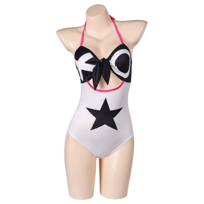 Hazbin Hotel Verosika One-piece Swimsuit Suit Cosplay Costume Halloween Carnival Outfit