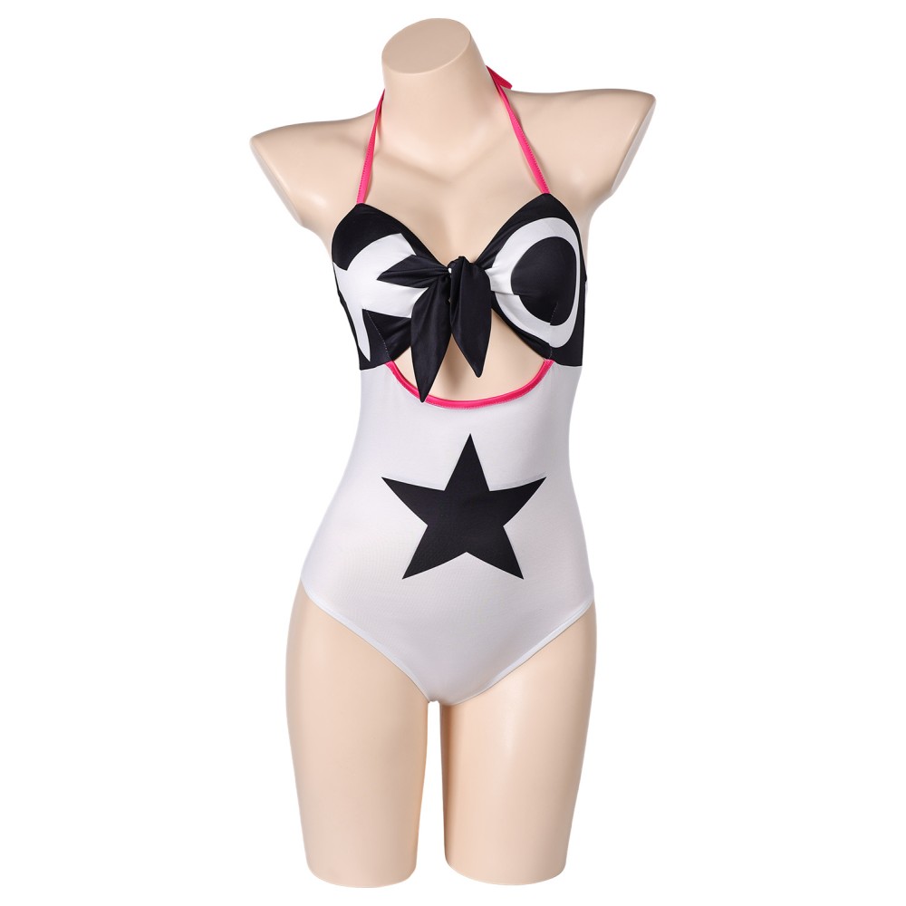 Hazbin Hotel Verosika One-piece Swimsuit Suit Cosplay Costume Halloween Carnival Outfit