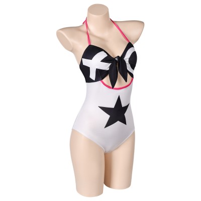 Hazbin Hotel Verosika One-piece Swimsuit Suit Cosplay Costume Halloween Carnival Outfit