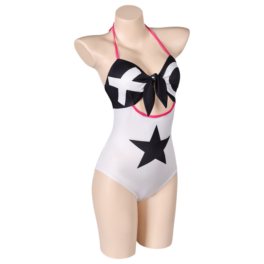 Hazbin Hotel Verosika One-piece Swimsuit Suit Cosplay Costume Halloween Carnival Outfit