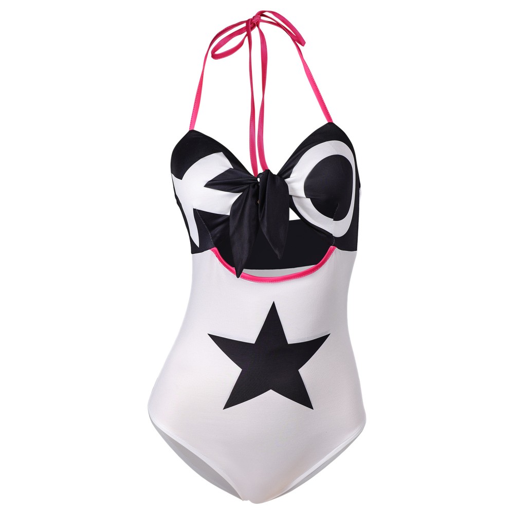 Hazbin Hotel Verosika One-piece Swimsuit Suit Cosplay Costume Halloween Carnival Outfit