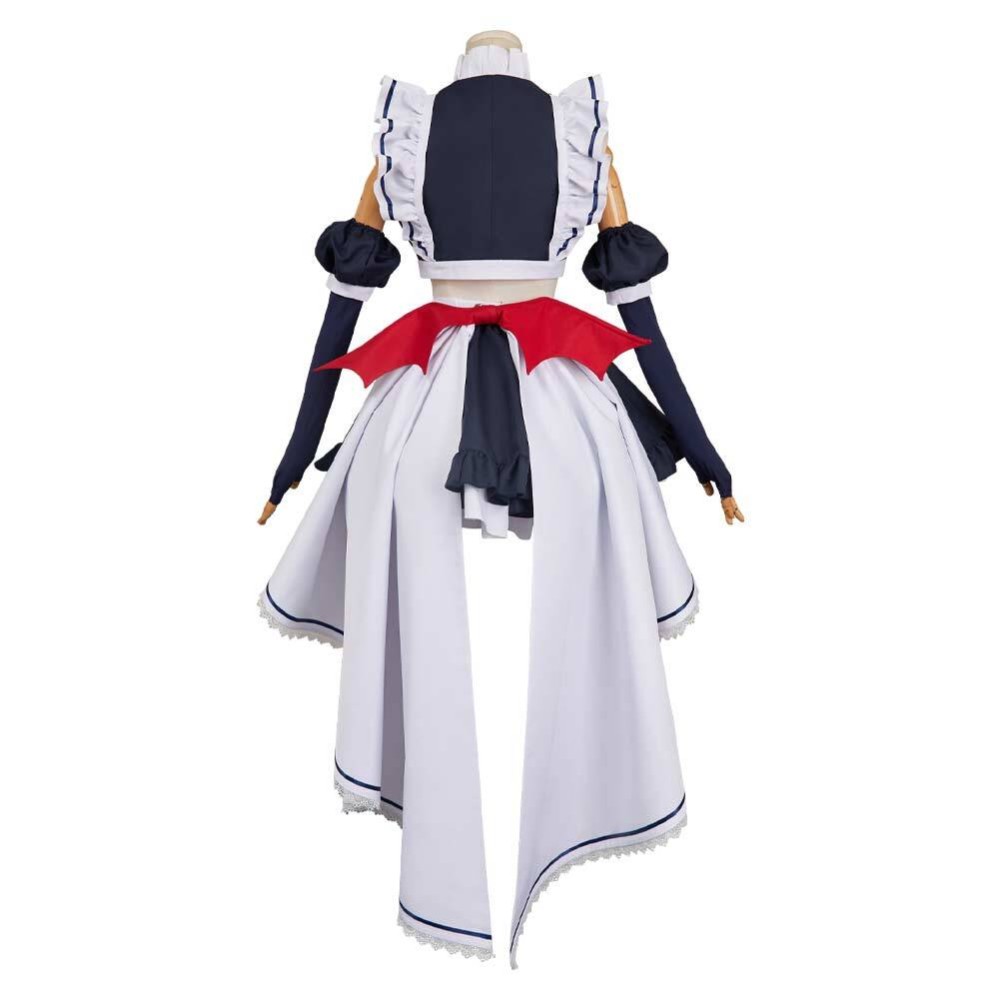 Hazbin Hotel Velvette Maid and Butler Cafe Maiden Dress Party Cosplay Costume Halloween Carnival