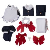 Hazbin Hotel Velvette Maid and Butler Cafe Maiden Dress Party Cosplay Costume Halloween Carnival