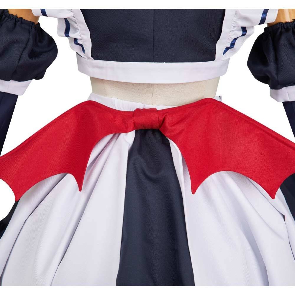 Hazbin Hotel Velvette Maid and Butler Cafe Maiden Dress Party Cosplay Costume Halloween Carnival