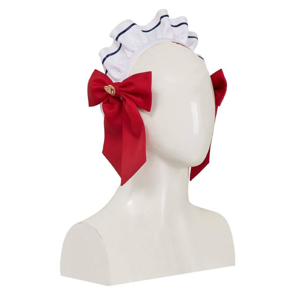 Hazbin Hotel Velvette Maid and Butler Cafe Maiden Dress Party Cosplay Costume Halloween Carnival