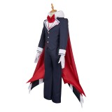 Hazbin Hotel Valentino Maid and Butler Cafe Butler Uniform Party Cosplay Costume Halloween Carnival