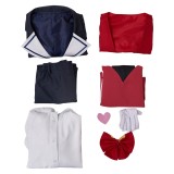 Hazbin Hotel Valentino Maid and Butler Cafe Butler Uniform Party Cosplay Costume Halloween Carnival