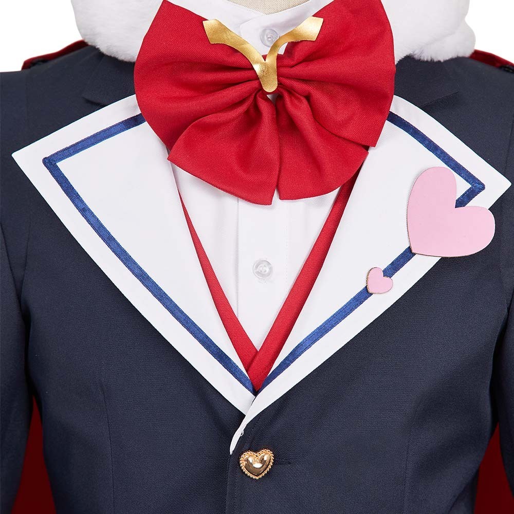 Hazbin Hotel Valentino Maid and Butler Cafe Butler Uniform Party Cosplay Costume Halloween Carnival