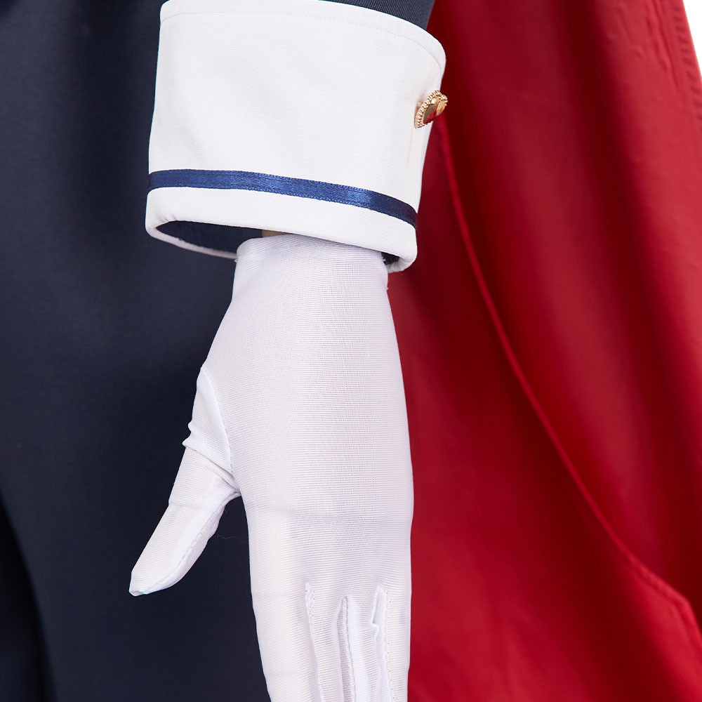 Hazbin Hotel Valentino Maid and Butler Cafe Butler Uniform Party Cosplay Costume Halloween Carnival