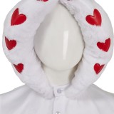 Hazbin Hotel Valentino Maid and Butler Cafe Butler Uniform Party Cosplay Costume Halloween Carnival