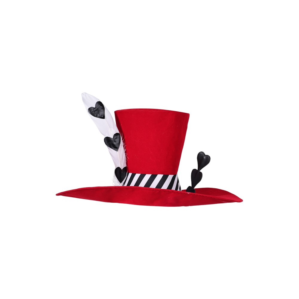 Hazbin Hotel Valentino Hat Cap Accessories Cosplay Costume Halloween Carnival