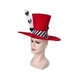 Hazbin Hotel Valentino Hat Cap Accessories Cosplay Costume Halloween Carnival