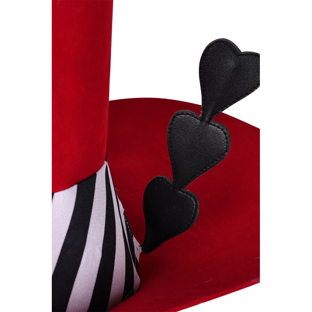 Hazbin Hotel Valentino Hat Cap Accessories Cosplay Costume Halloween Carnival