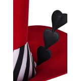 Hazbin Hotel Valentino Hat Cap Accessories Cosplay Costume Halloween Carnival