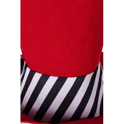 Hazbin Hotel Valentino Hat Cap Accessories Cosplay Costume Halloween Carnival