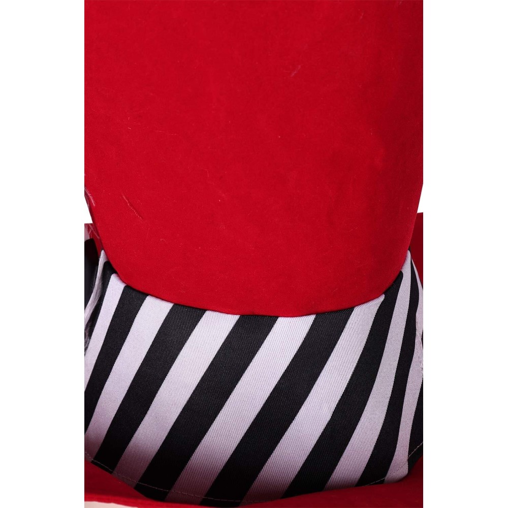 Hazbin Hotel Valentino Hat Cap Accessories Cosplay Costume Halloween Carnival