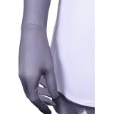Hazbin Hotel Vaggie Women White Dress Set Suit Cosplay Costume Halloween Carnival Outfit