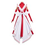 Hazbin Hotel Vaggie Maid and Butler Cafe Red Maiden Dress Party Cosplay Costume Halloween Carnival