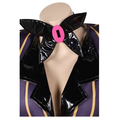Hazbin Hotel Sir Pentious Purple Sexy Lingerie for Women Suit Cosplay Costume Halloween Carnival Outfit